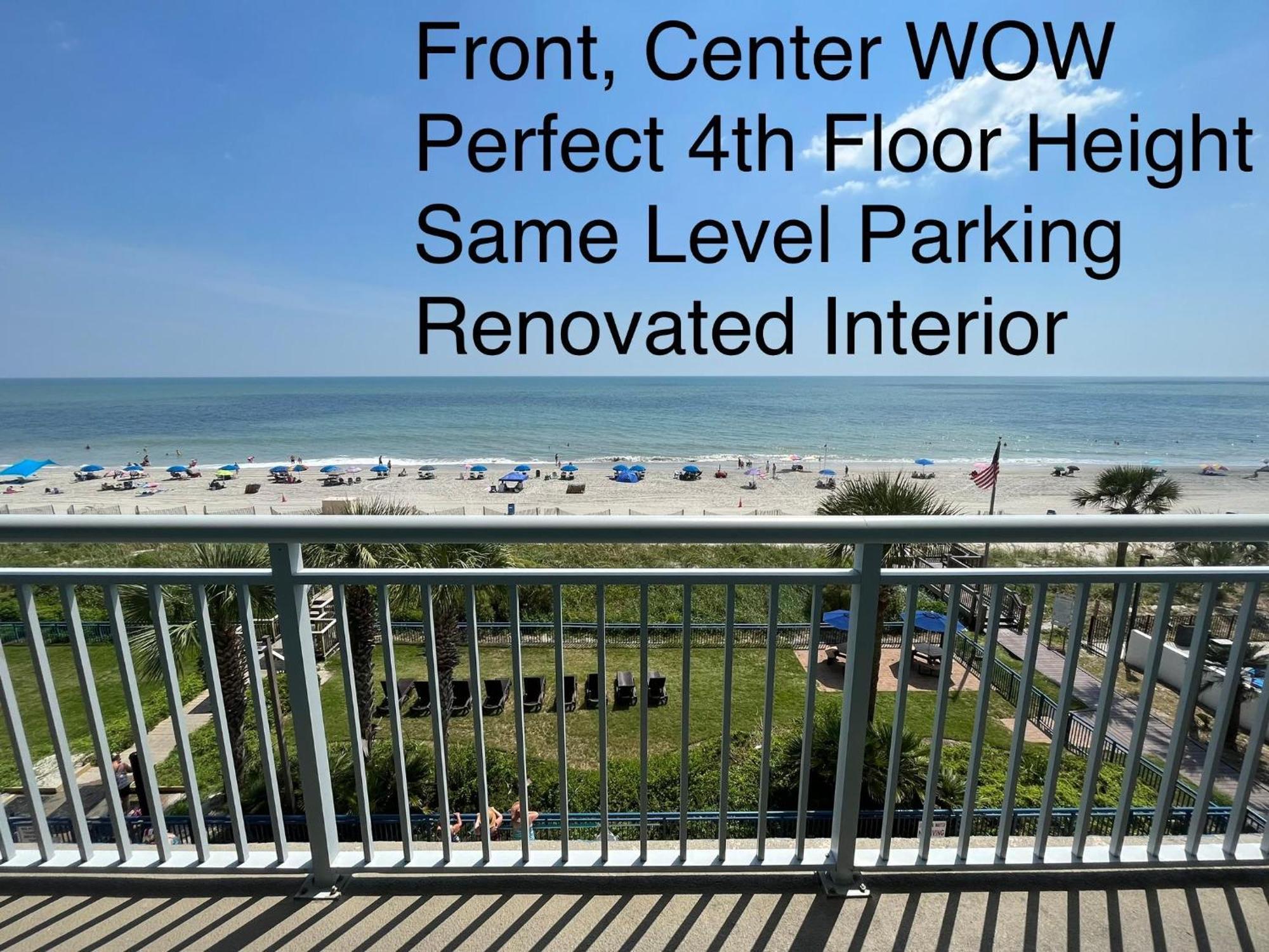 2007 S Ocean Blvd, 0406 - Ocean Front Sleeps 10 Villa Myrtle Beach Exterior photo